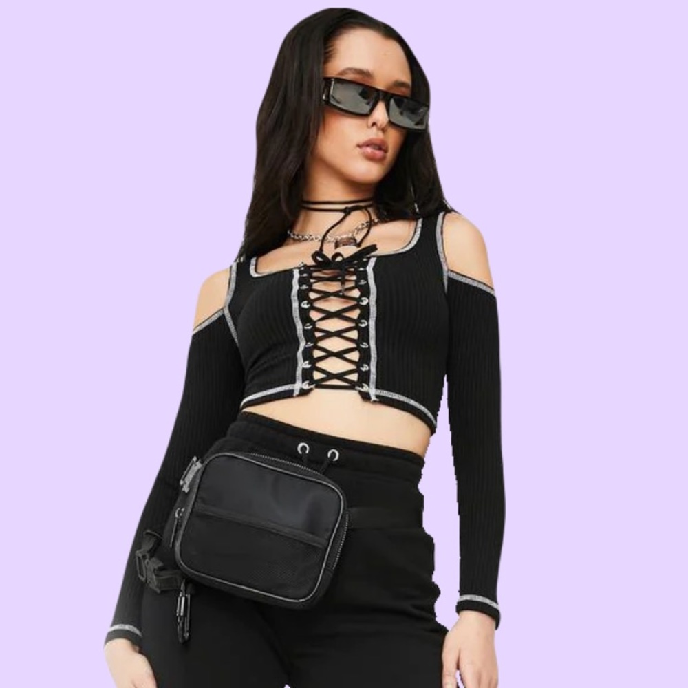 Poster Grl Long Sleeve Top